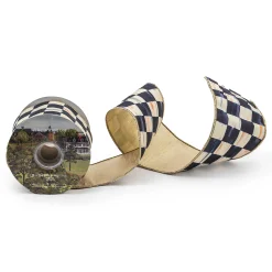 Holiday|Finishing Touches|MacKenzie-Childs Courtly Check 4 Ribbon