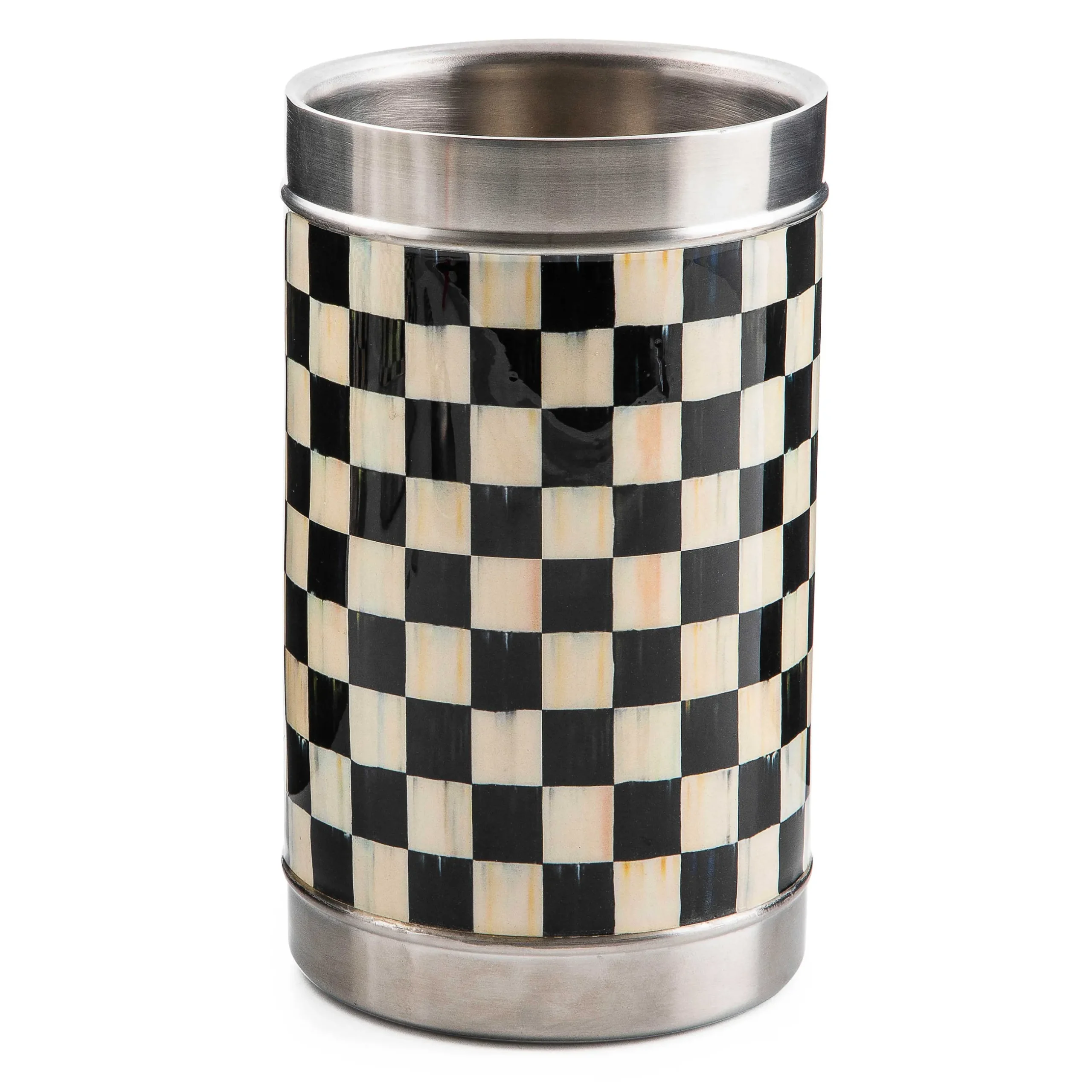 Drinkware|Bar Entertaining|MacKenzie-Childs Courtly Check 3260 Wine Cooler