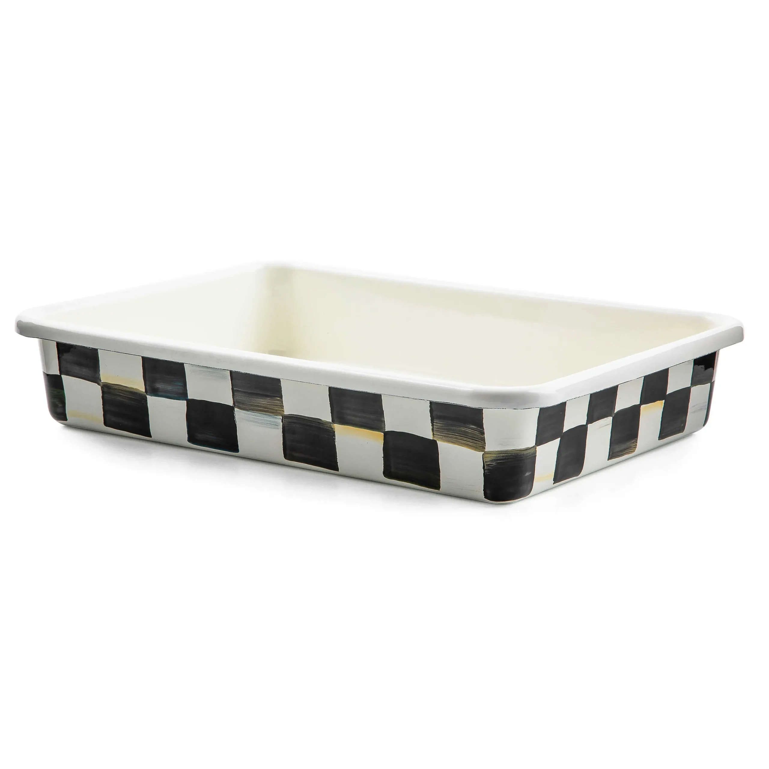 Cookware & Bakeware|MacKenzie-Childs Courtly Check 9 x 13 Baking Pan