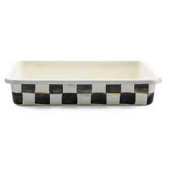 Cookware & Bakeware|MacKenzie-Childs Courtly Check 9 x 13 Baking Pan