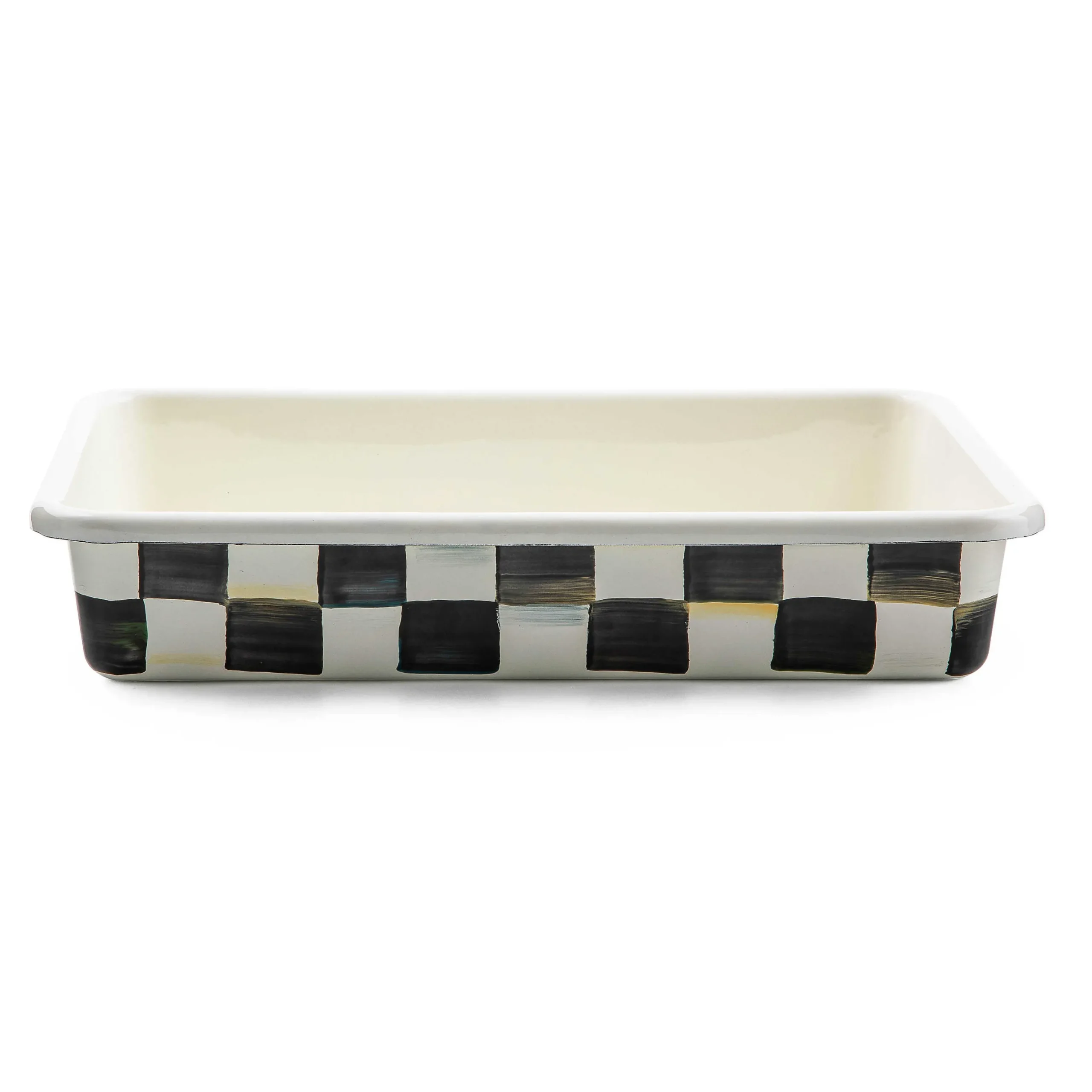 Cookware & Bakeware|MacKenzie-Childs Courtly Check 9 x 13 Baking Pan