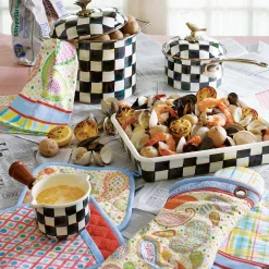 Cookware & Bakeware|MacKenzie-Childs Courtly Check 9 x 13 Baking Pan