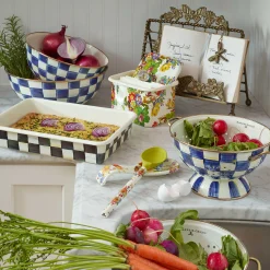 Cookware & Bakeware|MacKenzie-Childs Courtly Check 9 x 13 Baking Pan