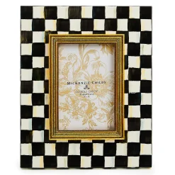 Room Accents|MacKenzie-Childs Courtly Check 4 x 6 Frame