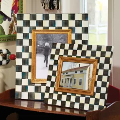 Room Accents|MacKenzie-Childs Courtly Check 4 x 6 Frame
