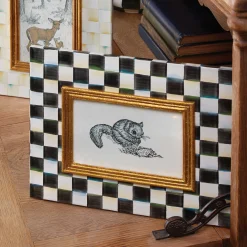 Room Accents|MacKenzie-Childs Courtly Check 4 x 6 Frame