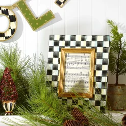 Room Accents|MacKenzie-Childs Courtly Check 4 x 6 Frame