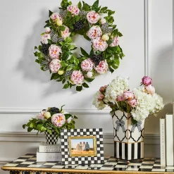 Room Accents|MacKenzie-Childs Courtly Check 4 x 6 Frame