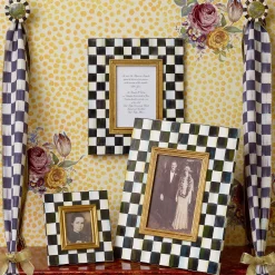 Room Accents|MacKenzie-Childs Courtly Check 5 x 7 Frame