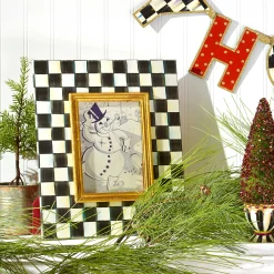 Room Accents|MacKenzie-Childs Courtly Check 5 x 7 Frame