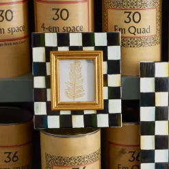 Room Accents|MacKenzie-Childs Courtly Check 2.5 x 3 Frame