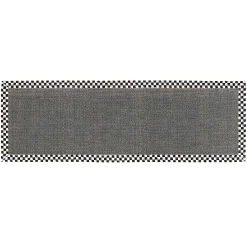Rugs|MacKenzie-Childs Courtly Check 2'6 x 9' Grey Sisal Runner Rug