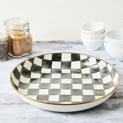 Fall Entertaining|Serveware|MacKenzie-Childs Courtly Check Abundant Bowl