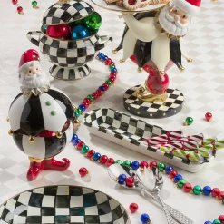Fall Entertaining|Serveware|MacKenzie-Childs Courtly Check Abundant Bowl