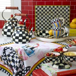 Fall Entertaining|Serveware|MacKenzie-Childs Courtly Check Abundant Bowl