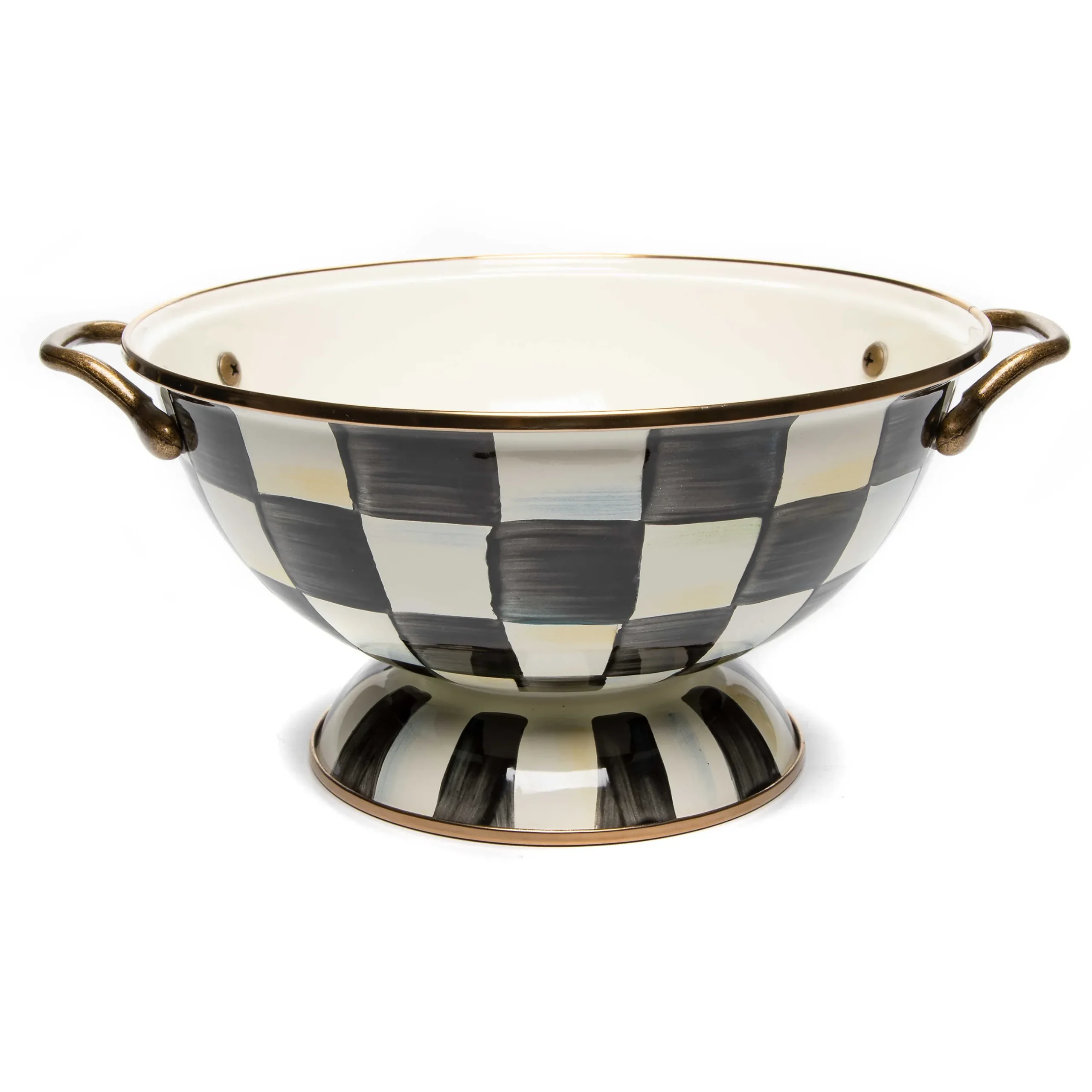 Serveware|MacKenzie-Childs Courtly Check Almost Everything Bowl