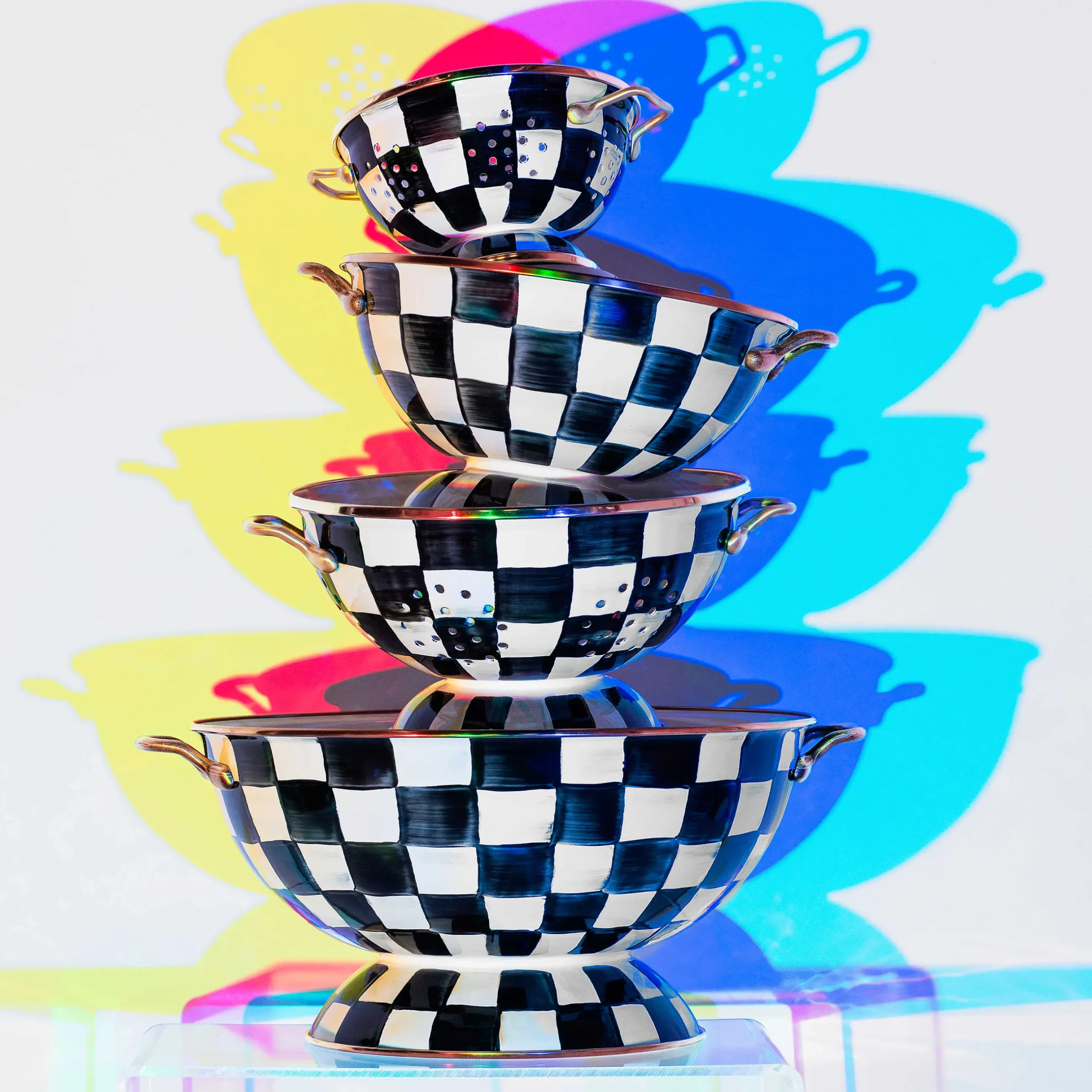 Serveware|MacKenzie-Childs Courtly Check Almost Everything Bowl