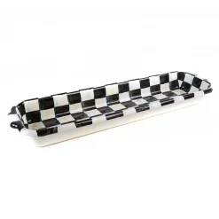 Serveware|MacKenzie-Childs Courtly Check Baguette Dish
