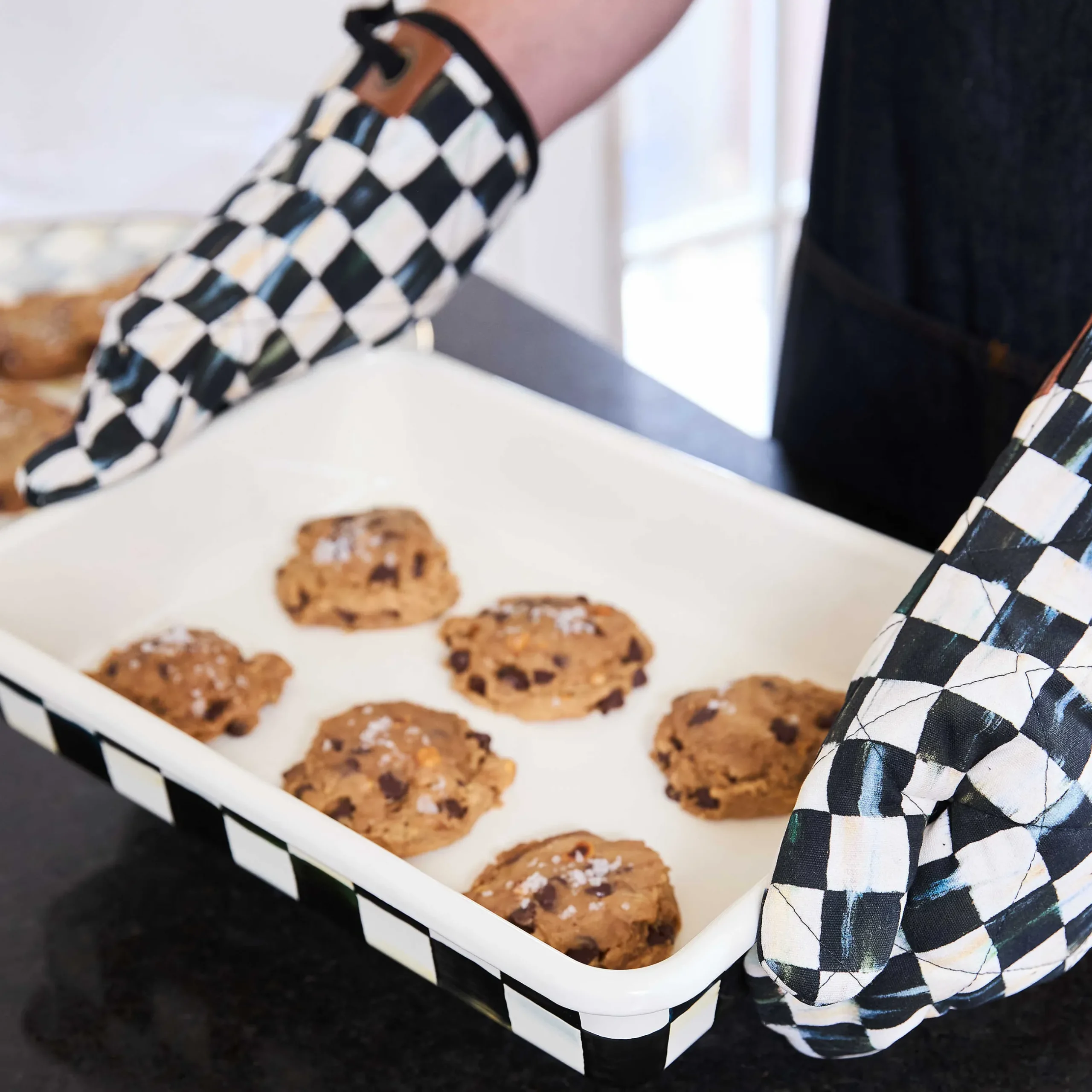 Cookware & Bakeware|MacKenzie-Childs Courtly Check Baking Set