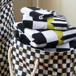 Bath & Bath Accessories|MacKenzie-Childs Courtly Check Bath Towel