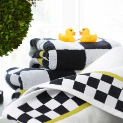 Bath & Bath Accessories|MacKenzie-Childs Courtly Check Bath Towel