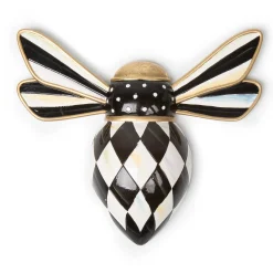 Spring|Room Accents|MacKenzie-Childs Courtly Check Bee Wall Decor
