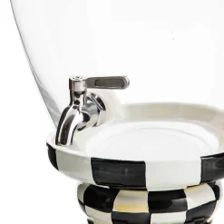 Fall Entertaining|Drinkware|MacKenzie-Childs Courtly Check Beverage Hostess