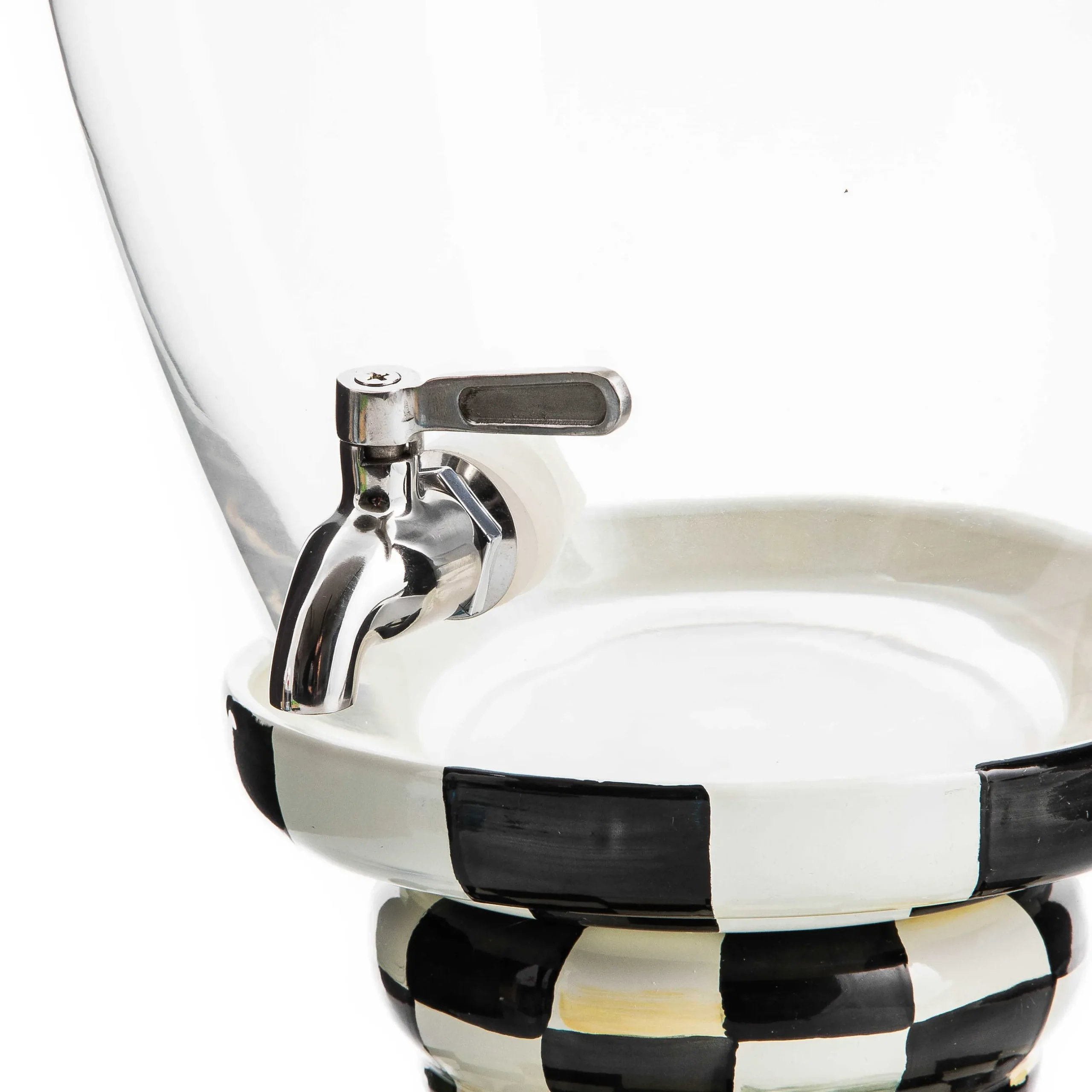 Fall Entertaining|Drinkware|MacKenzie-Childs Courtly Check Beverage Hostess