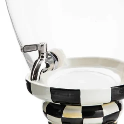 Fall Entertaining|Drinkware|MacKenzie-Childs Courtly Check Beverage Hostess