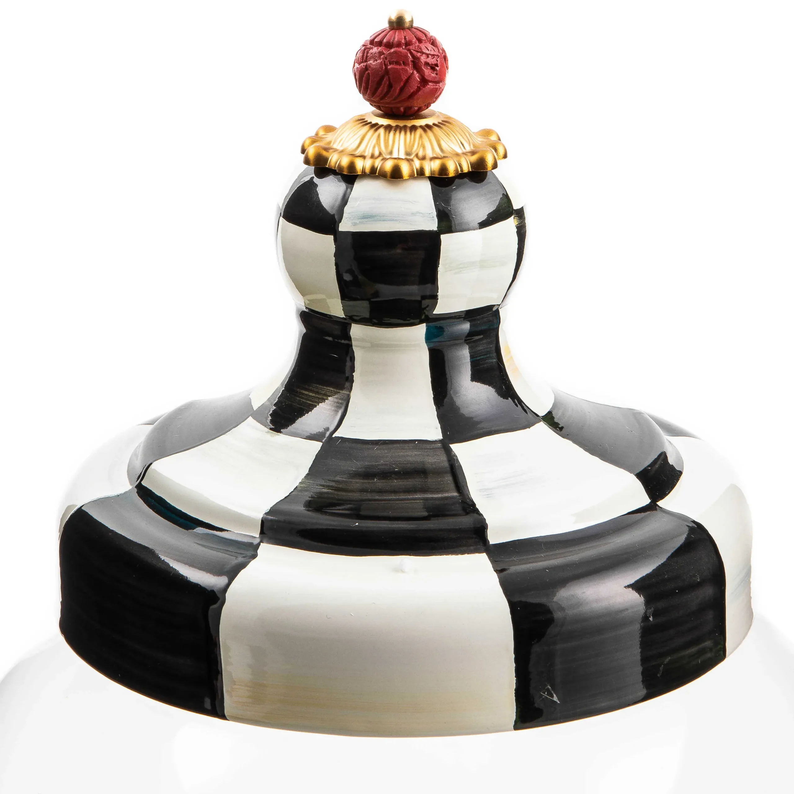 Fall Entertaining|Drinkware|MacKenzie-Childs Courtly Check Beverage Hostess