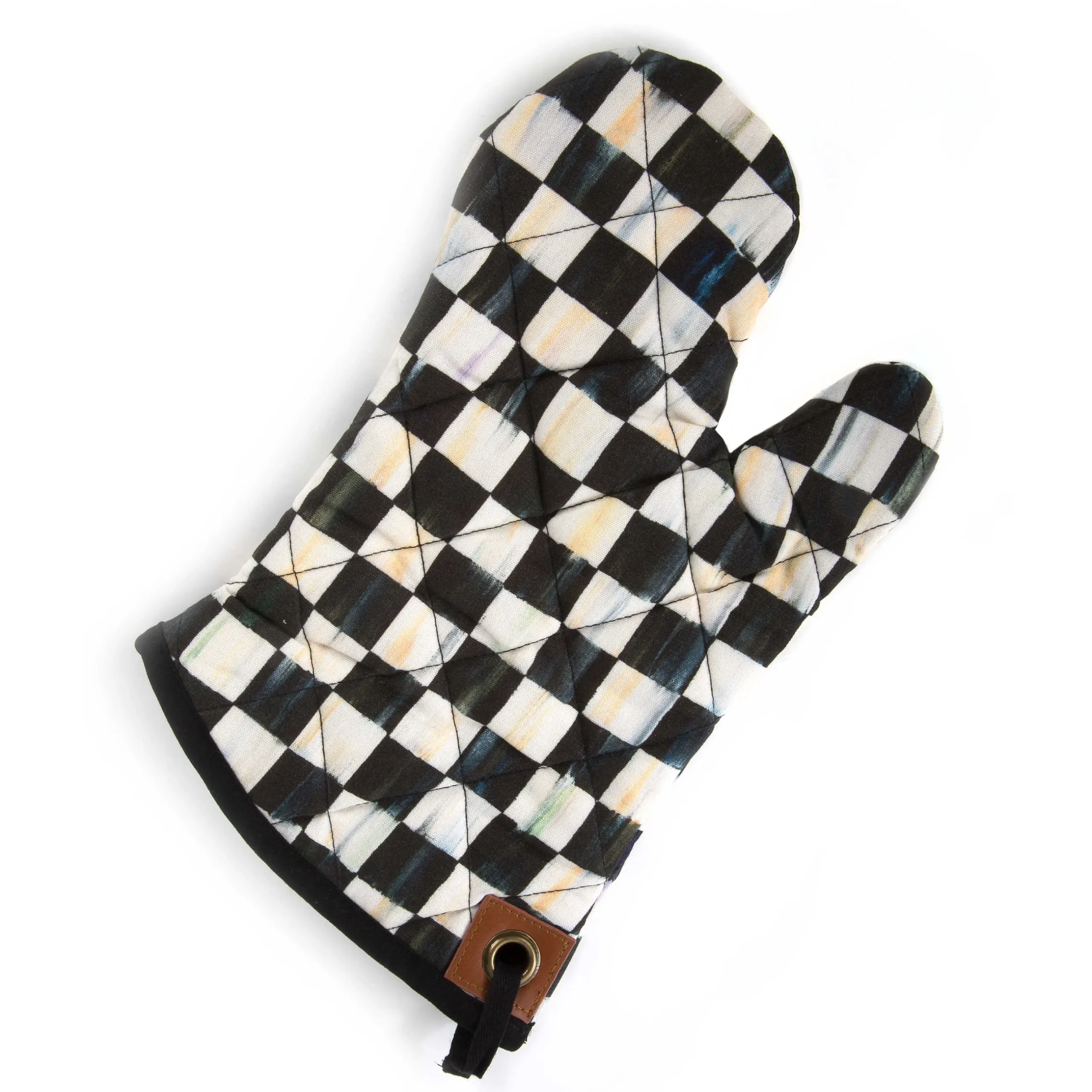 Kitchen & Table Linens|MacKenzie-Childs Courtly Check Bistro Oven Mitt