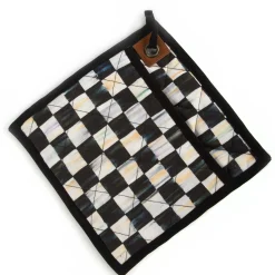 Kitchen & Table Linens|MacKenzie-Childs Courtly Check Bistro Potholder