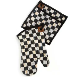 Kitchen & Table Linens|MacKenzie-Childs Courtly Check Bistro Potholder
