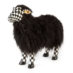 Spring|Room Accents|MacKenzie-Childs Courtly Check Black Sheep - Small