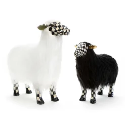 Spring|Room Accents|MacKenzie-Childs Courtly Check Black Sheep - Small