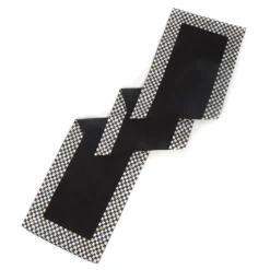 Kitchen & Table Linens|MacKenzie-Childs Courtly Check Black Table Runner