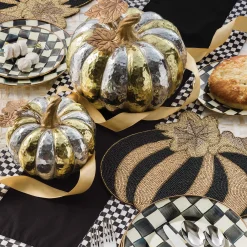 Kitchen & Table Linens|MacKenzie-Childs Courtly Check Black Table Runner
