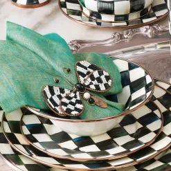 Dinnerware & Flatware|MacKenzie-Childs Courtly Check Breakfast Bowl