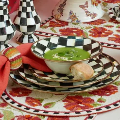 Dinnerware & Flatware|MacKenzie-Childs Courtly Check Breakfast Bowl