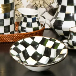 Dinnerware & Flatware|MacKenzie-Childs Courtly Check Breakfast Bowl