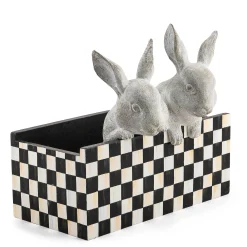 Easter|Spring|MacKenzie-Childs Courtly Check Bunny Planter