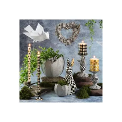 Spring|Candles & Fragrances|MacKenzie-Childs Courtly Check Butterfly Candle Holders, Set of 2