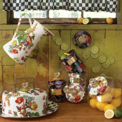 Room Accents|MacKenzie-Childs Courtly Check Cafe Valance