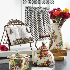 Room Accents|MacKenzie-Childs Courtly Check Cafe Valance