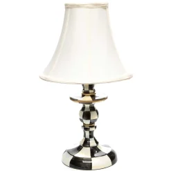 Lighting|MacKenzie-Childs Courtly Check Candlestick Lamp