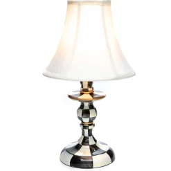 Lighting|MacKenzie-Childs Courtly Check Candlestick Lamp