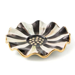 The Coffee Shop|Dinnerware & Flatware|MacKenzie-Childs Courtly Check Ceramic Saucer