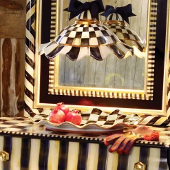 Serveware|MacKenzie-Childs Courtly Check Ceramic Serving Platter