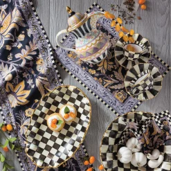 Serveware|MacKenzie-Childs Courtly Check Ceramic Serving Platter