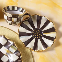 Dinnerware & Flatware|MacKenzie-Childs Courtly Check Ceramic Teacup